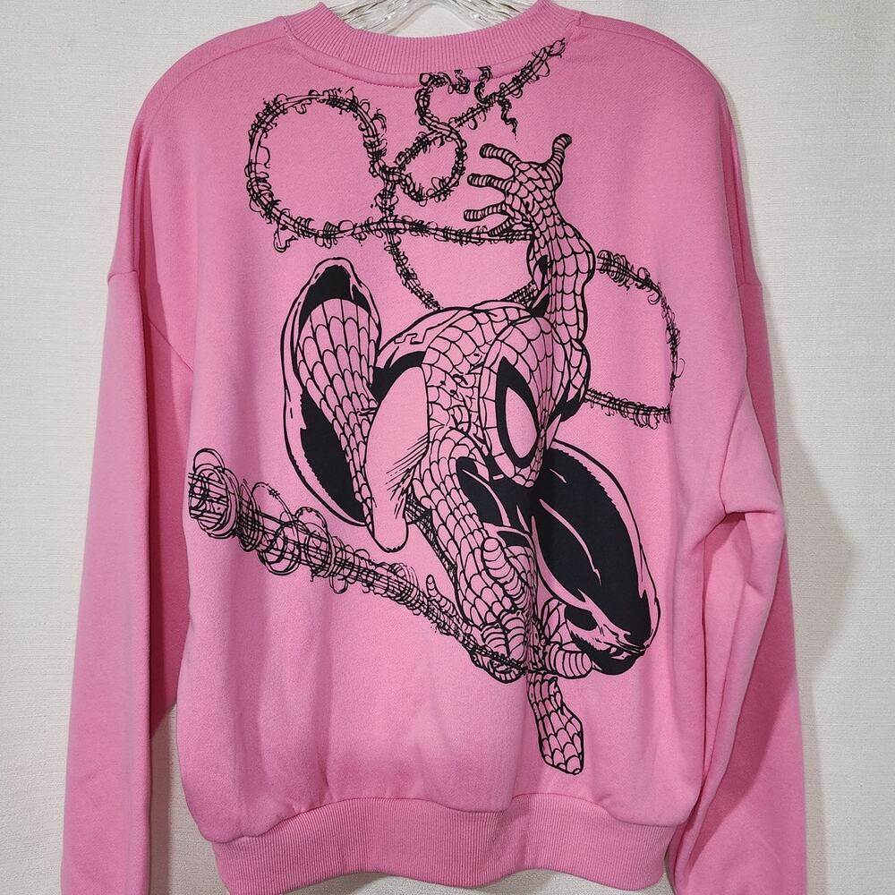 New york Spider-Man sweatshirt women's XS NWT - Picture 6 of 7